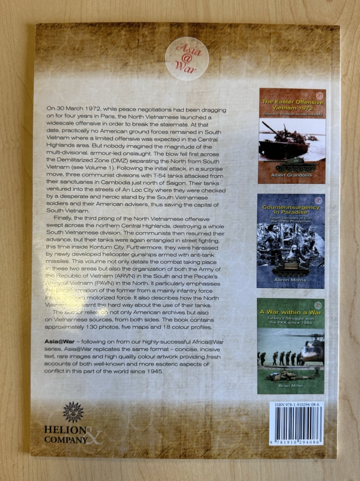 Asia at War Vol. 2 – Easter Offensive Vietnam 1972: Volume 2 by Grandolini (PB)