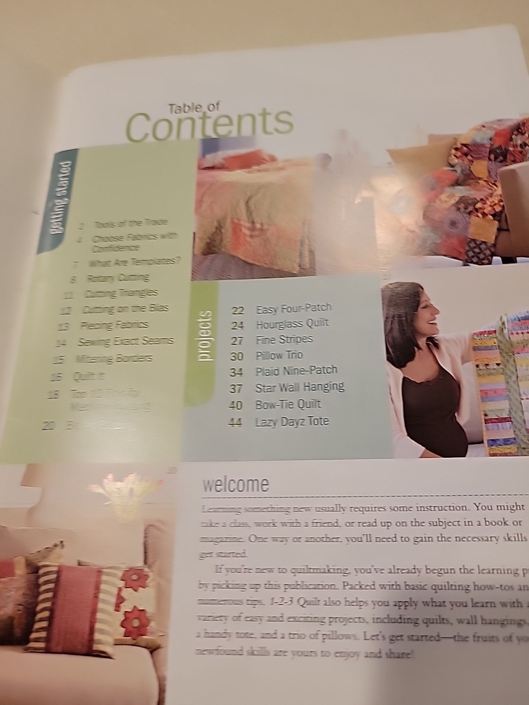 BH&G 1-2-3 Quilt Paperback by Leisure Arts (47 Pages)