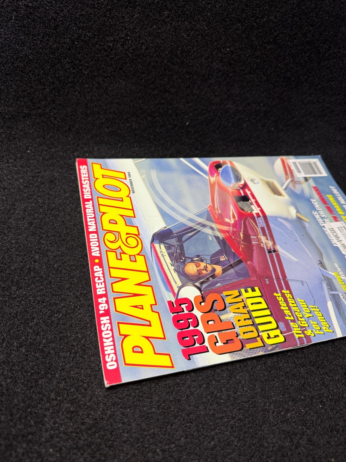 Plane & Pilot Magazine November 1994 GPS Guide Oshkosh Recap Aviation Flight