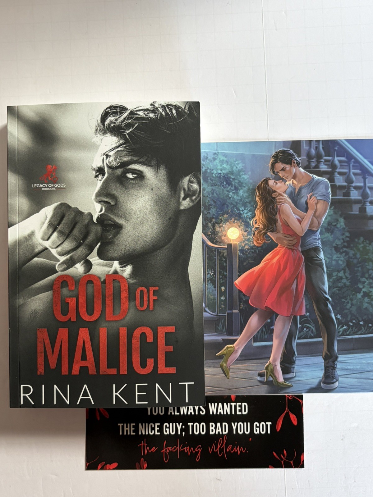 Legacy of Gods Trade PBKs (First Ed/OG Models) #1..#2..#3..#4..#6 Rina Kent/OOP