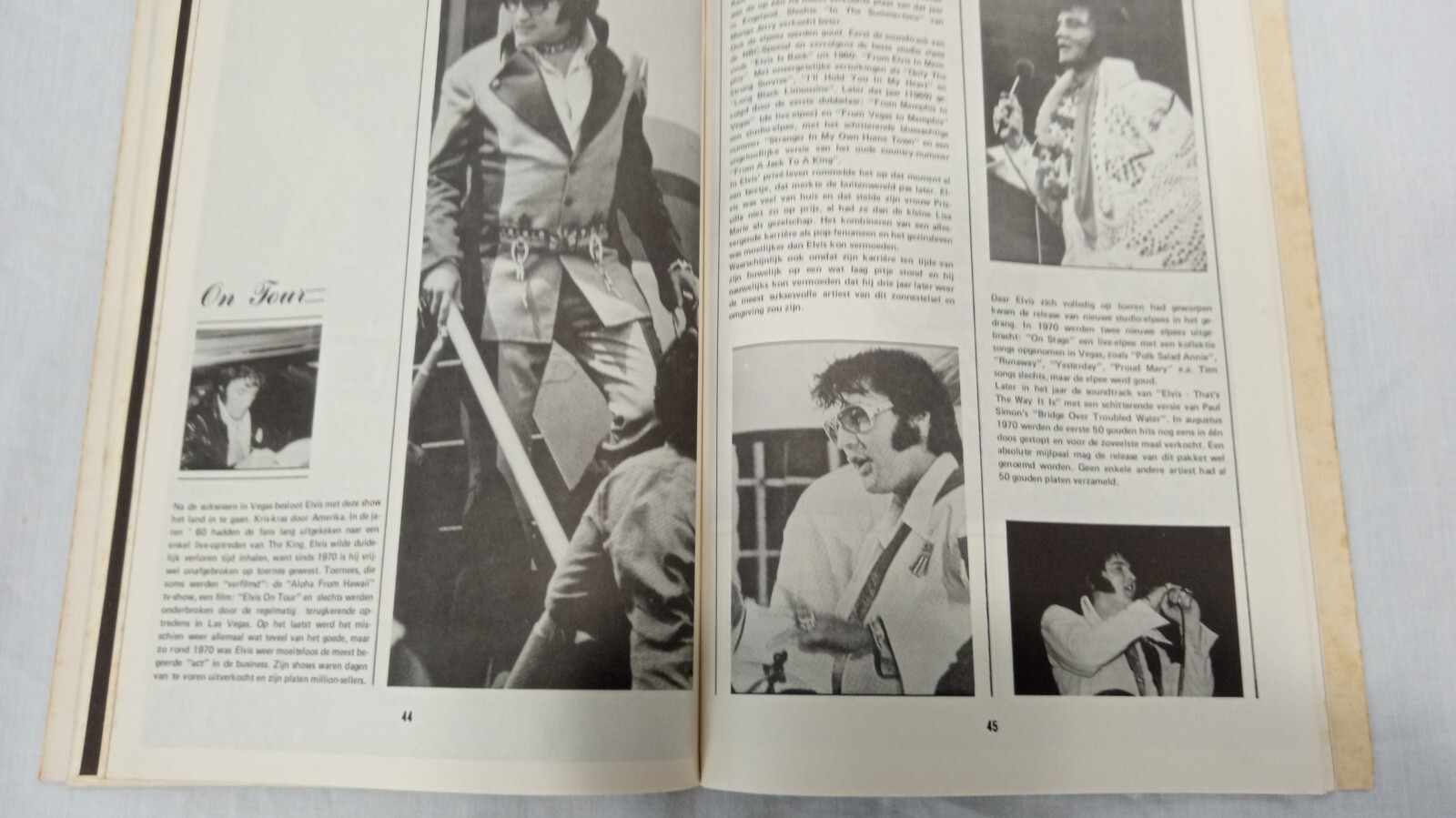 Elvis Presley Vintage 1980′ S DUTCH BOOK 64 pages