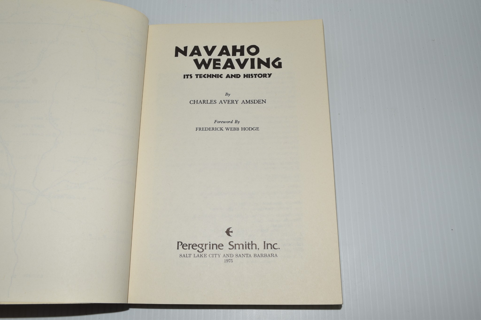 *DF* NAVAHO WEAVING CHARLES AVERY AMSDEN SOFT COVER (AMS129)