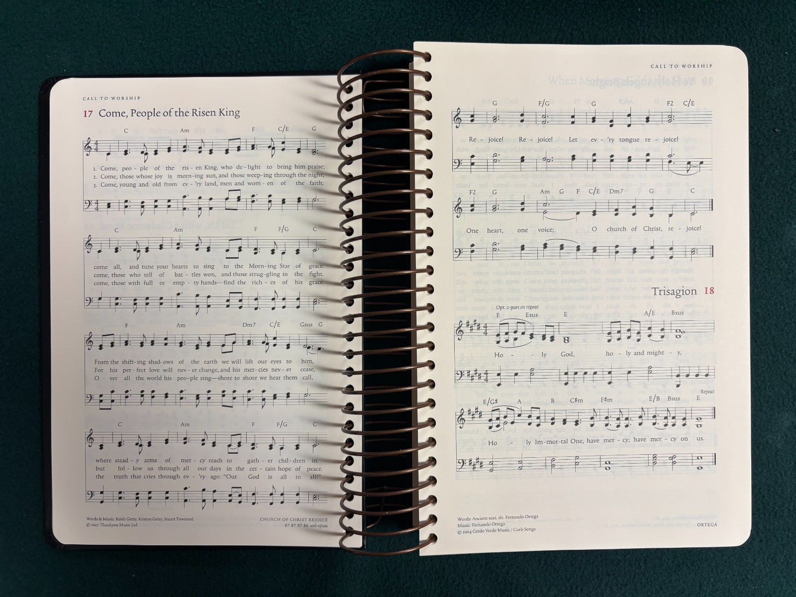 The Sing! Hymnal, Lay-Flat Edition with Chords Spiral bound by Getty, Keith