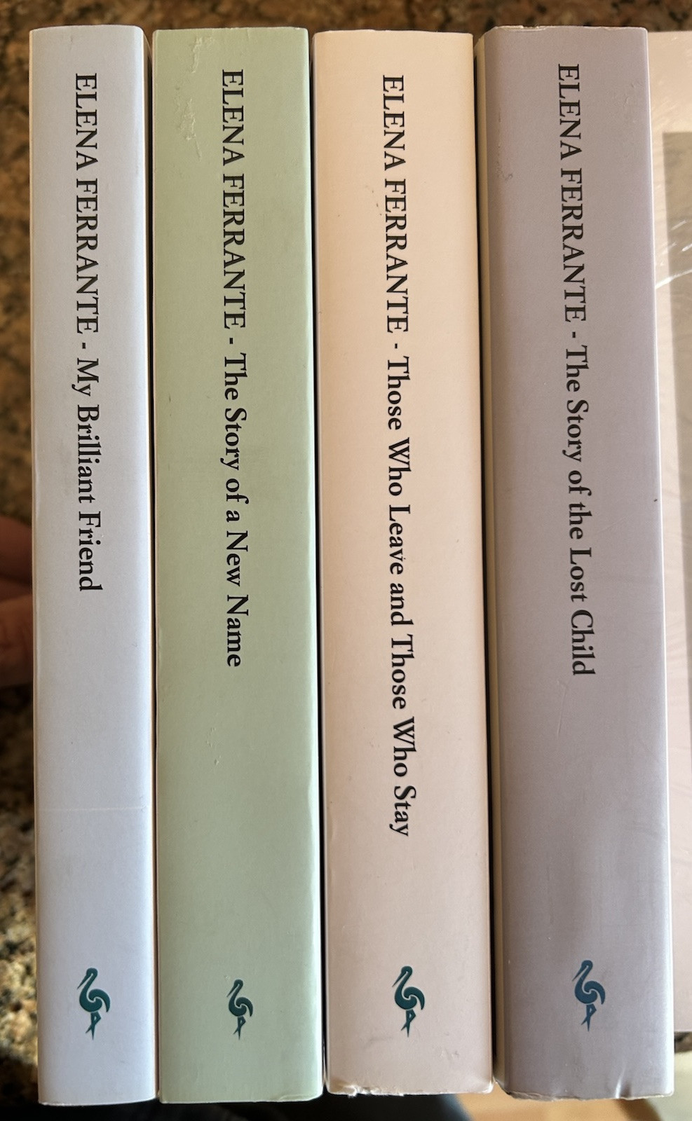 Elena Ferrante Complete Set Neapolitan Novels Books 1-4 Europa Like New Trade PB
