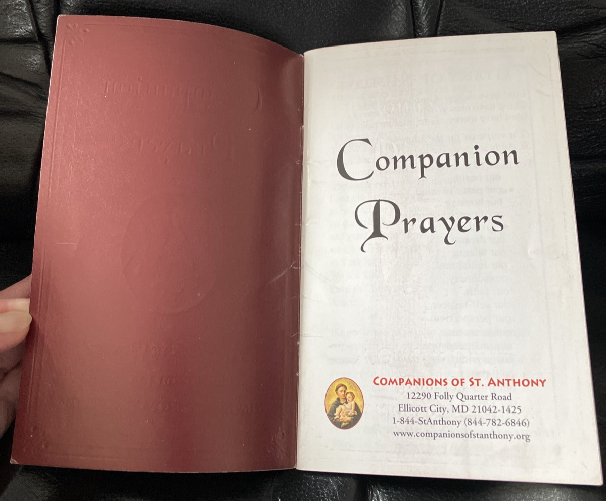 Vintage A GUIDE TO PRAYER Companions of St. Anthony Prayer BOOKLET 56 Pages