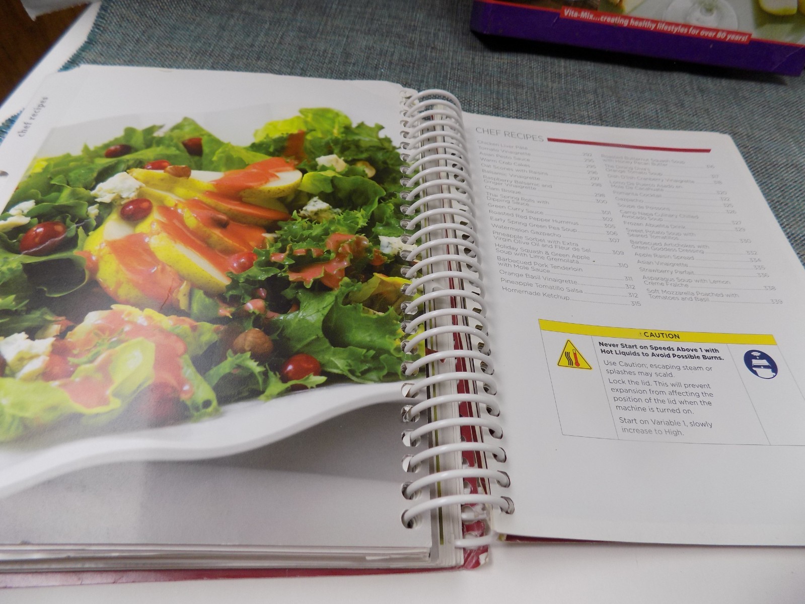3 VITA-MIX COOKBOOKS ~WHOLE FOODS, SAVOR RECIPES & GETTING STARTED