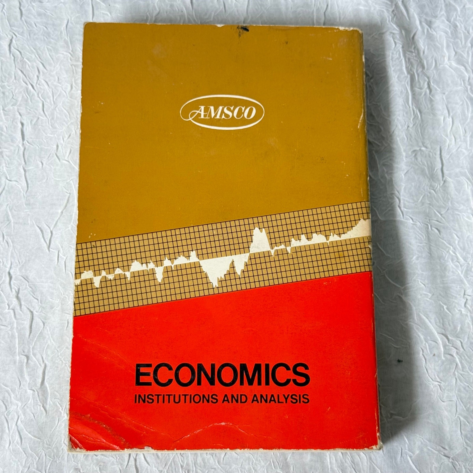 Economics Institutions and Analysis Gerson Antell 1974 AMSCO Textbook Vintage