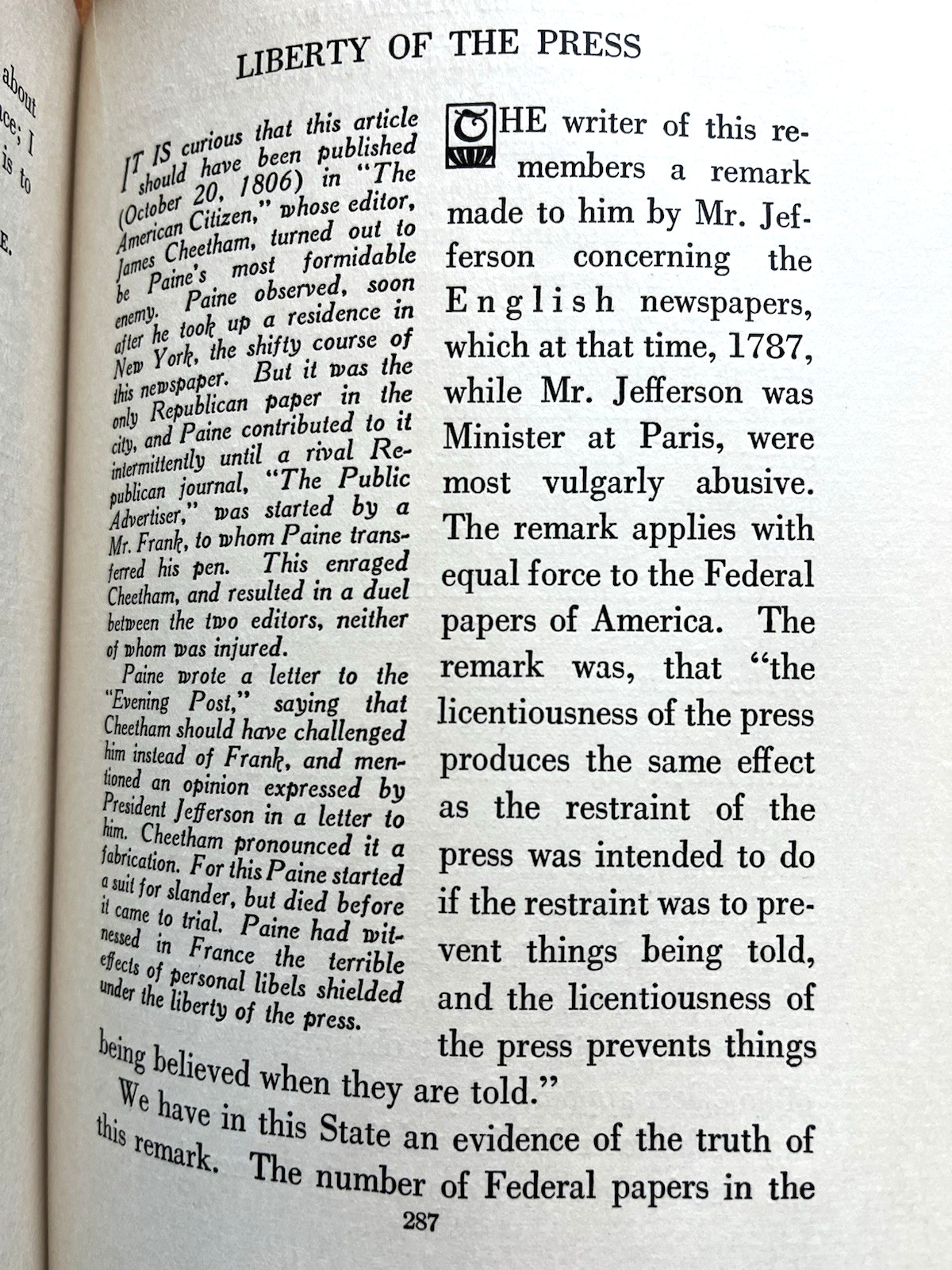 The Life and Works of Thomas Paine (1925 Patriots Ed. Complete 10 Vol) Very Good