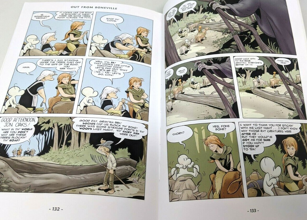 Bone Out From Boneville Volume 1 Jeff Smith Scholastic Graphic Novel FP20