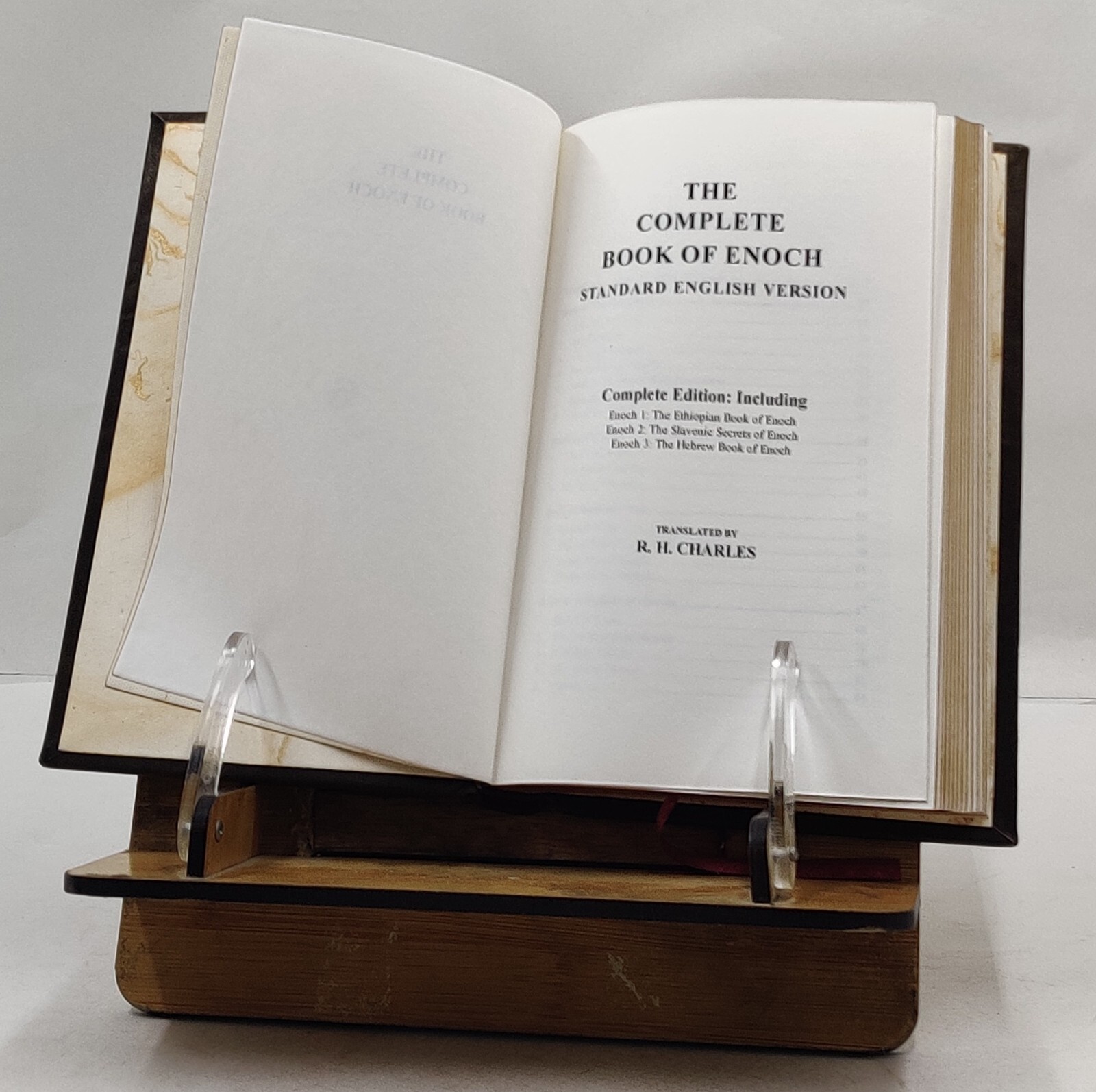 The Books Of Enoch: Complete Edition: Including (1) The [Premium Leather Bound]