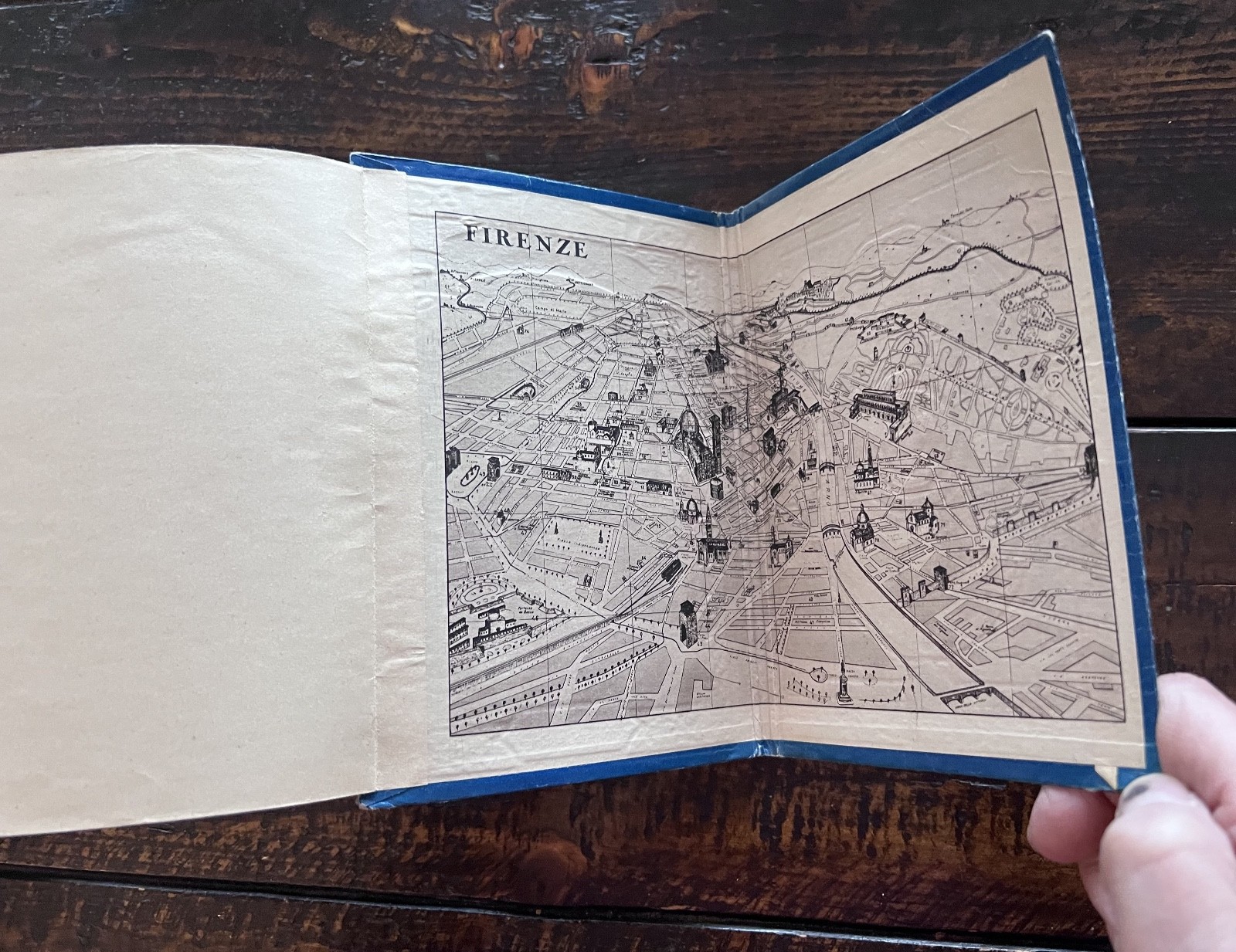 1920s Ricordo di Firenze 32 Verdute – Florence Italy Vintage Picture Book