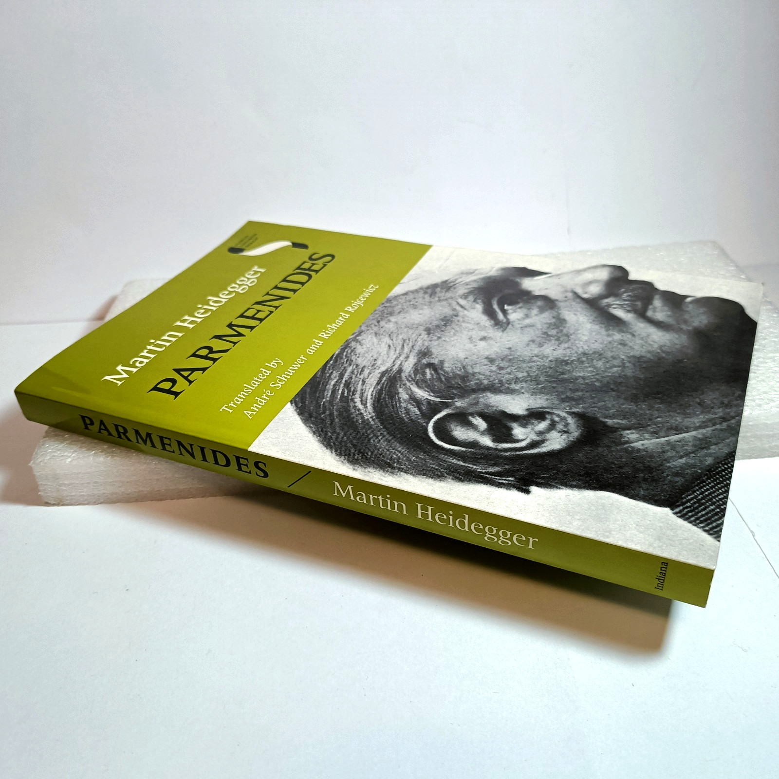 Parmenides Martin Heidegger 1992 translation Indiana Press 1998 edition