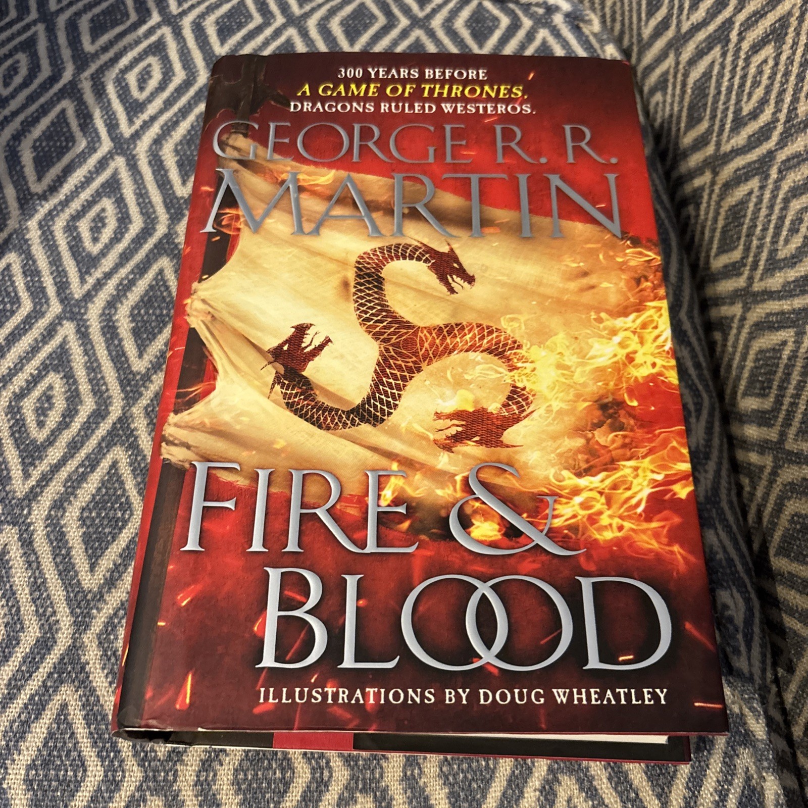Fire and Blood by George R.R. Martin 2018 1st Edition Illustrated Hardcover NEW