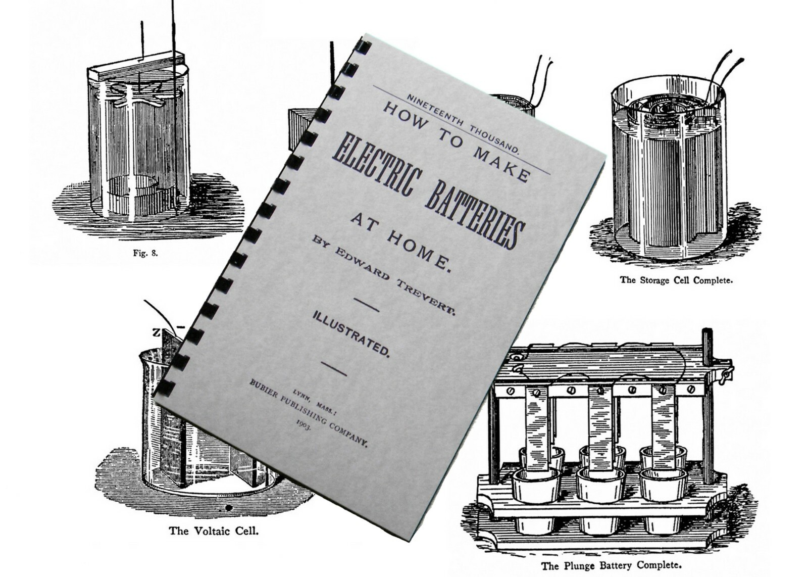 How To Make Electric Batteries At Home 1903 (51pg)