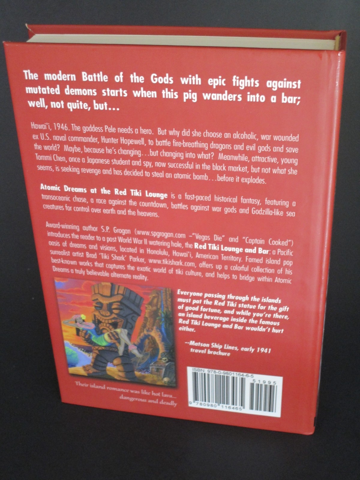 Atomic Dreams at the Red Tiki Lounge by S.P. Grogan. Author/Artist Special #487