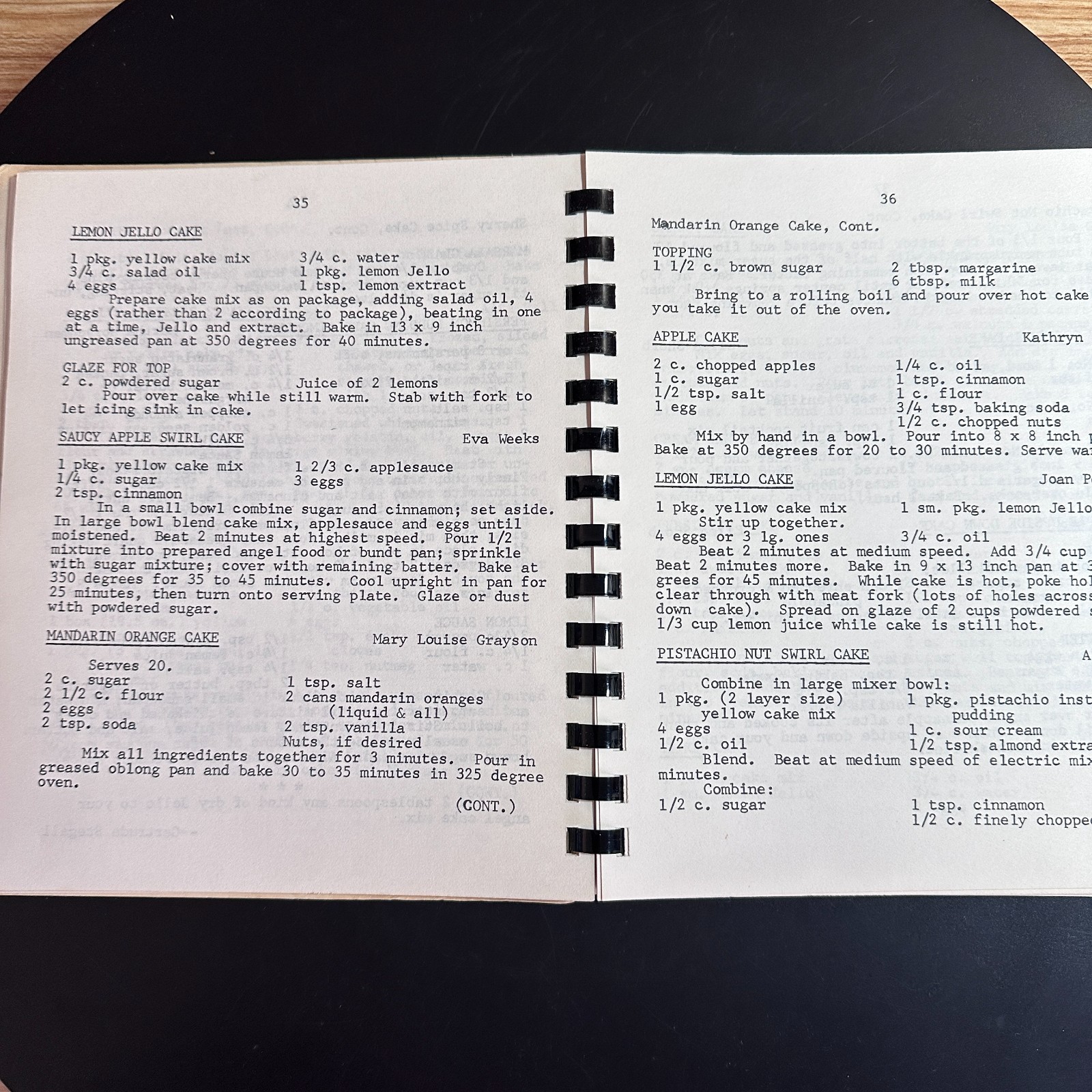 Vintage Church Cookbook 144 Pages Fresno, CA „Our Favorite Recipes“ 1972