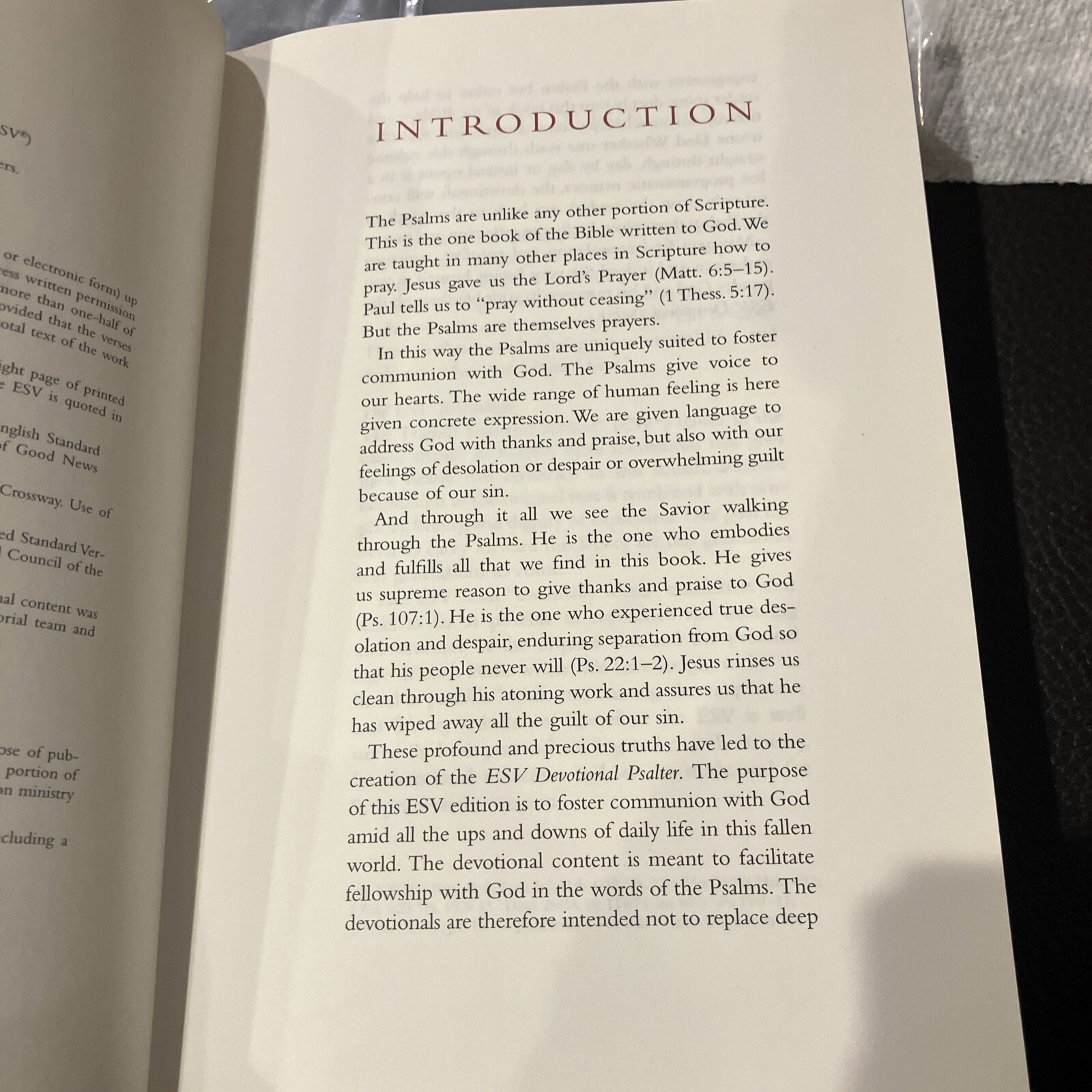 ESV Devotional Psalter (Cloth over Board, Tan) by Crossway 2016 Edition