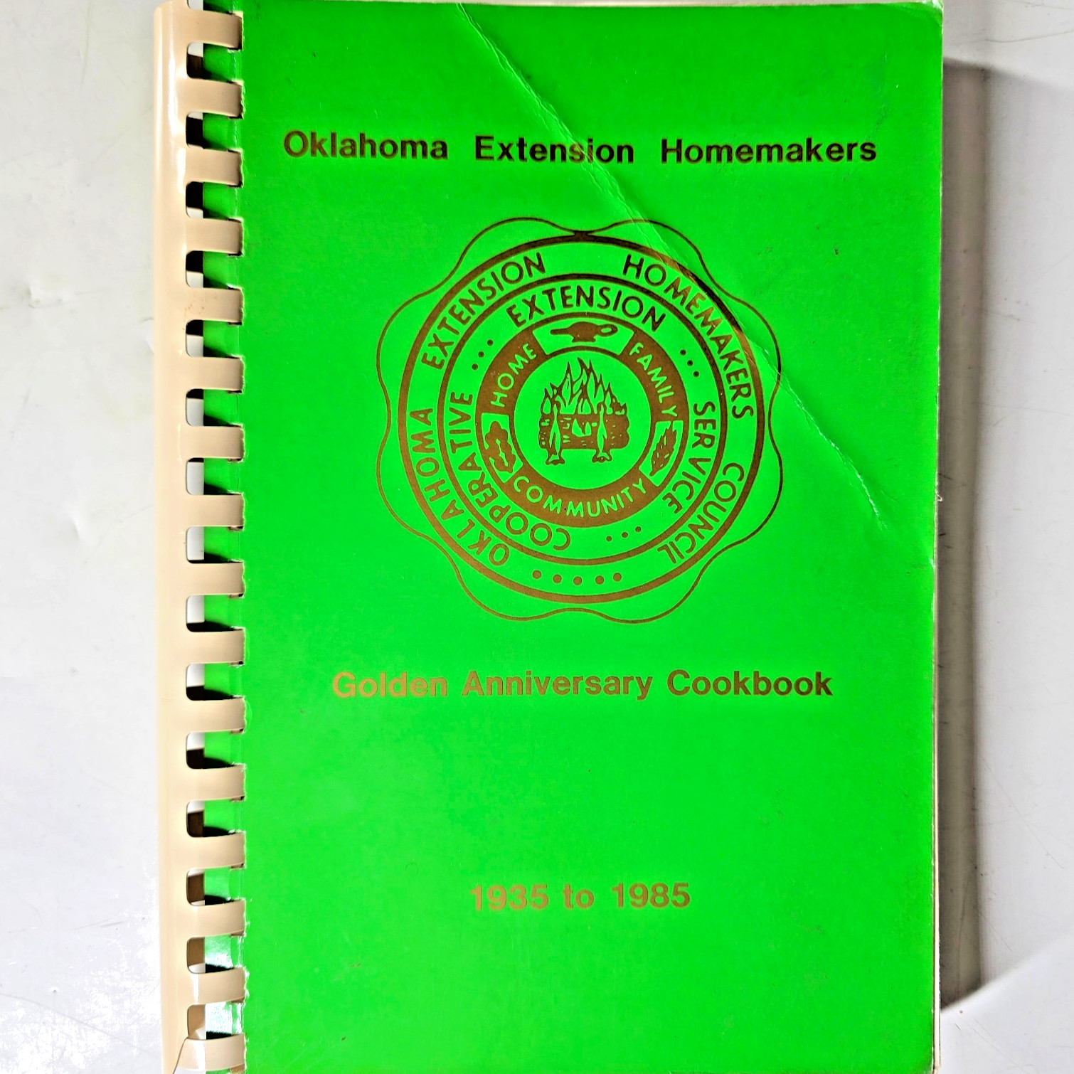 Oklahoma Extension Homemakers Golden Anniversary Cookbook 1935 To 1985 Recipes