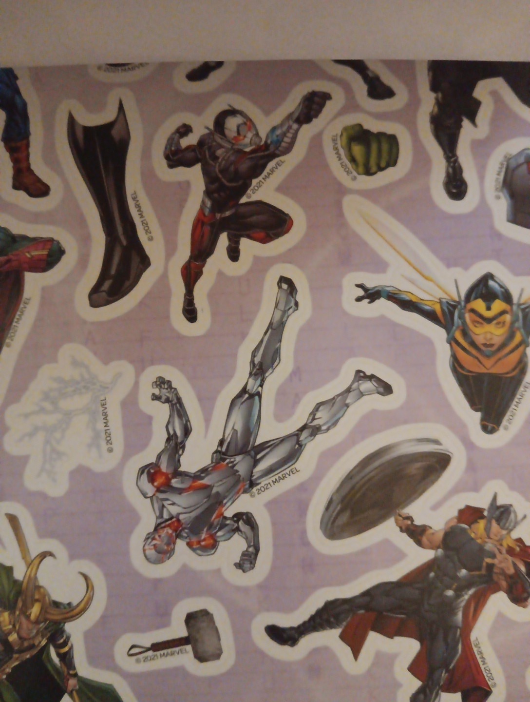 Marvel Avengers Create-A-Scene 130 Sticker Activity Pad to Color Book