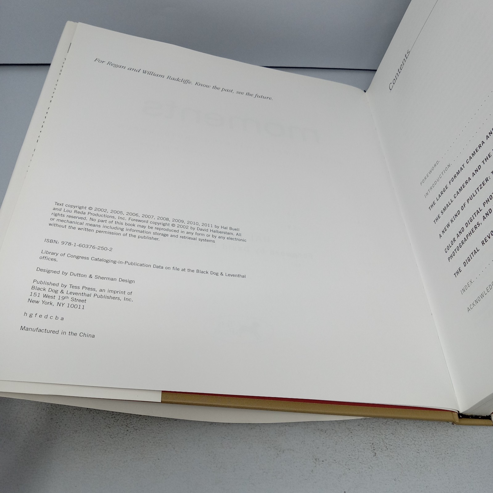 Moments: The Pulitzer Prize-Winning Photographs 2011 Tess Press HC by Hal Buell