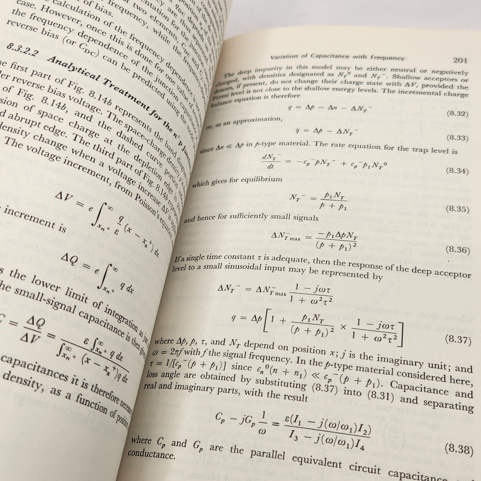 1973 HC Deep impurities in Semiconductors by Milnes, A.G. Book