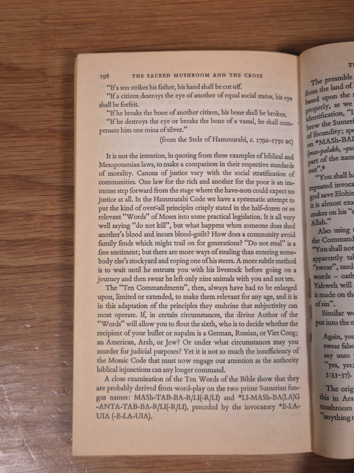 The Sacred Mushroom and The Cross John Allegro 1971 First Bantam Edition