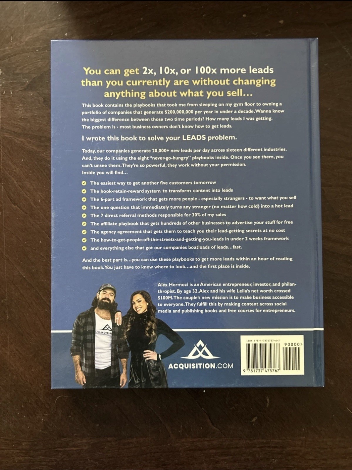 $100M Series by Alex Hormozi Hardcover Business Book Set: Money, Leads, Offers