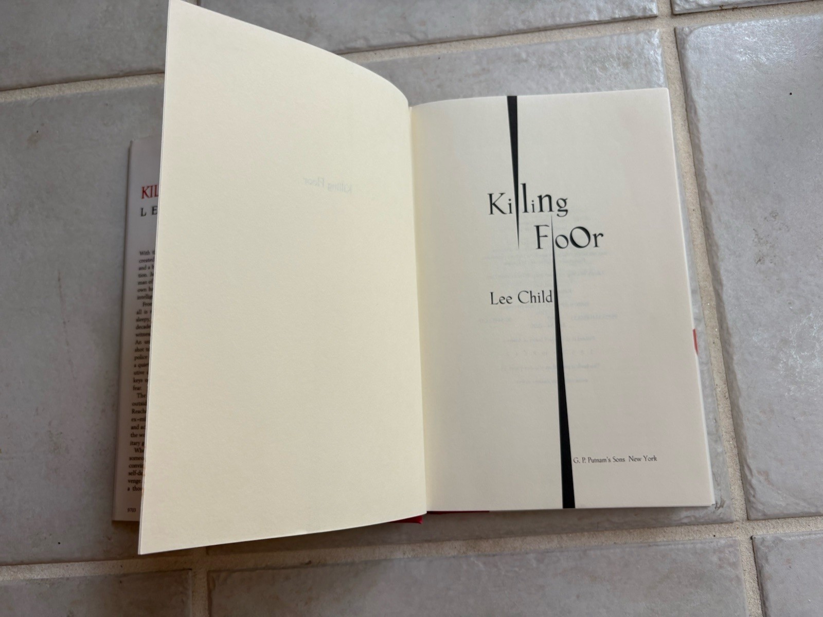 Jack Reacher Ser.: Killing Floor by Lee Child (1997, Hardcover)