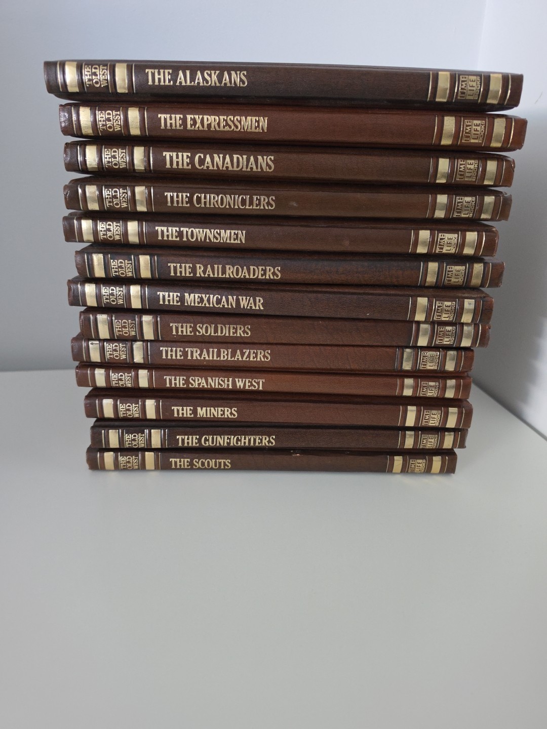 Lot of 13Time-Life Books: The Old West Series- Vintage Hardcover Illustrated Set