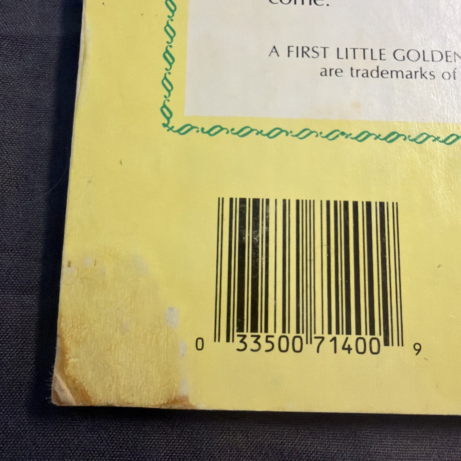 VTG A FIRST LITTLE GOLDEN BOOK CHIP ‘N DALE’S BOOK OF SEASONS 10152-25 1989 #26F