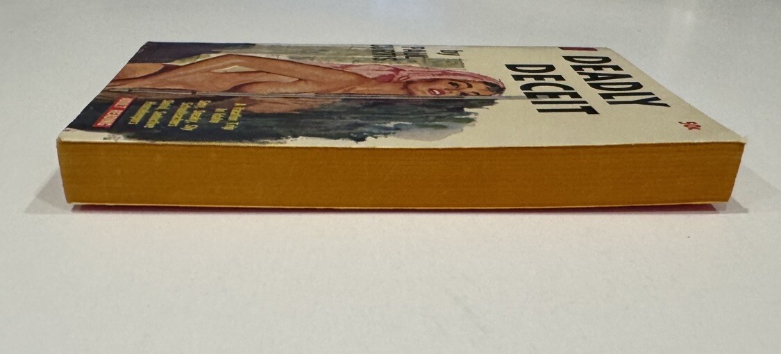 Deadly Deceit Paul Curtis Adult Reading Newstand Library 1961