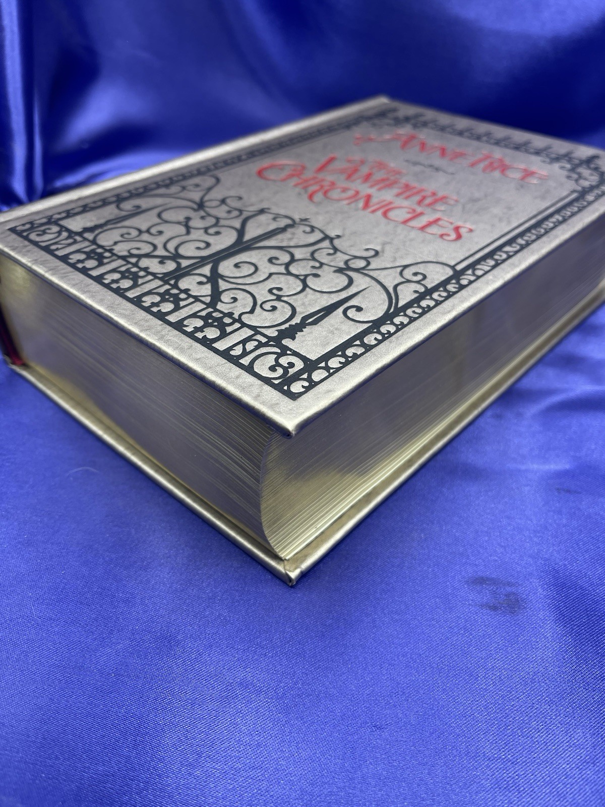 The Vampire Chronicles by Anne Rice – Leather Bound Barnes & Noble- Gold