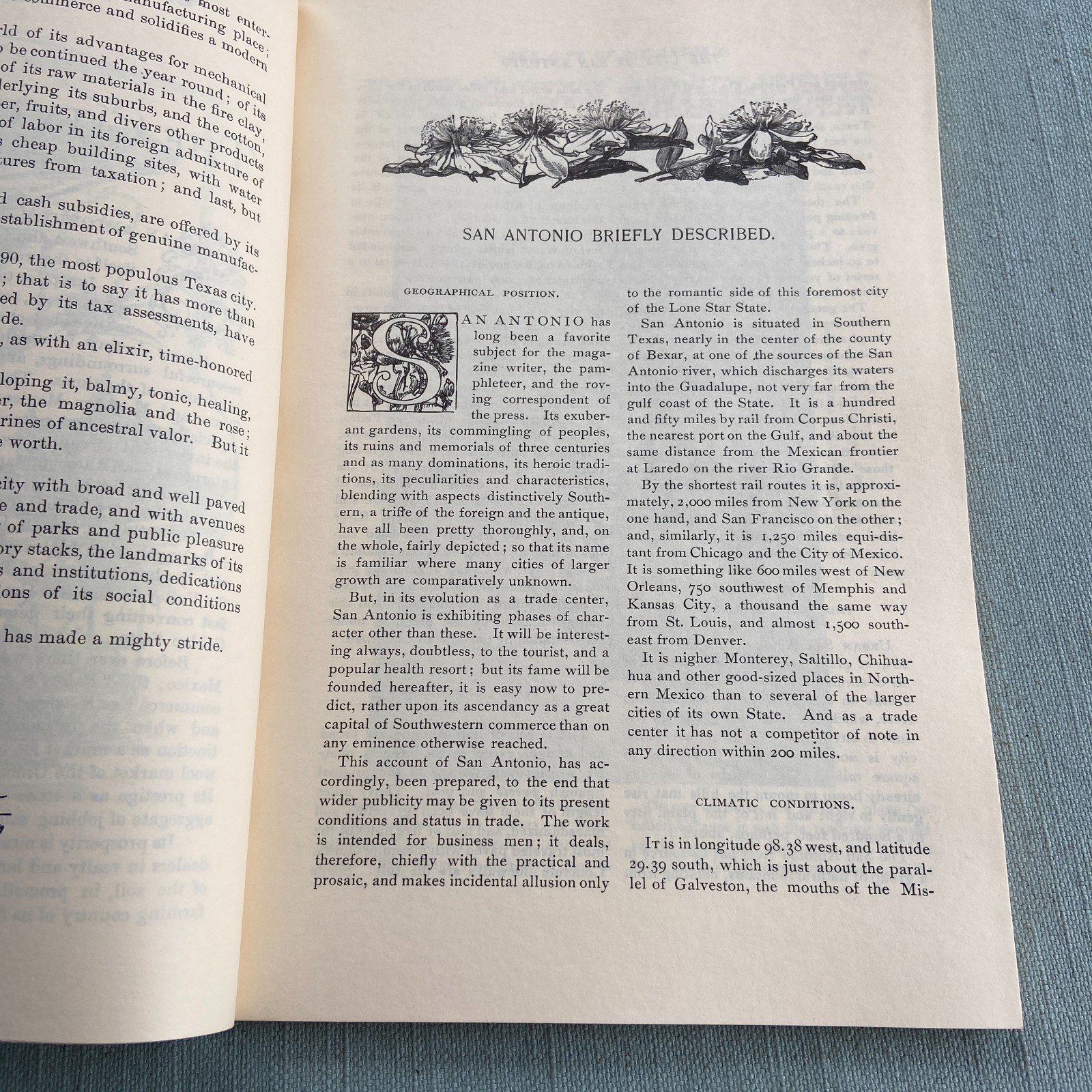 City of San Antonio Texas Andrew Morrison George Engelhardt Publisher Book 1977