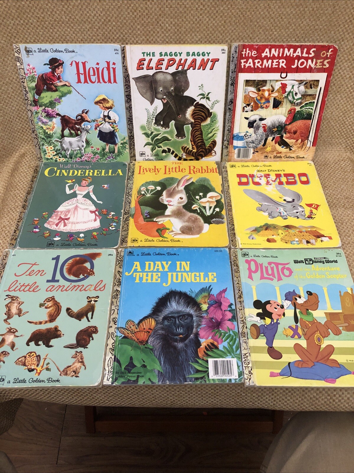 Lot 26 Little Golden Books Vintage to Modern Various Conditions All Pages Intact