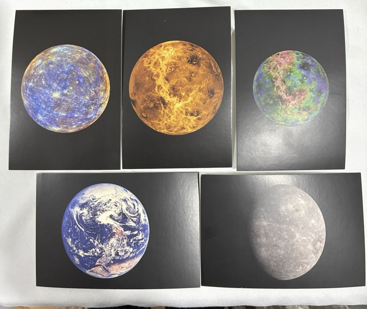 Earth and Space Postcards Photos From NASA Archives 85 cards