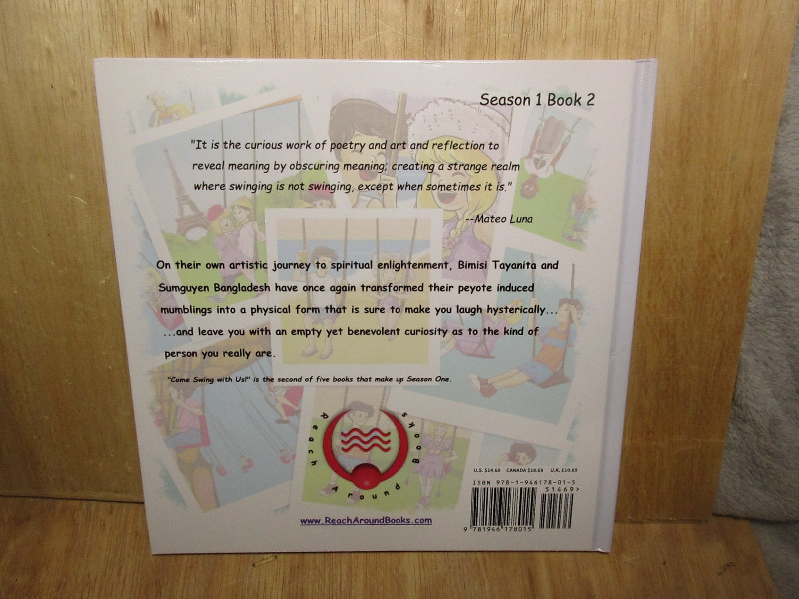 Reach Around Books Season One–All 5 Books–with Sleeve Container 2016