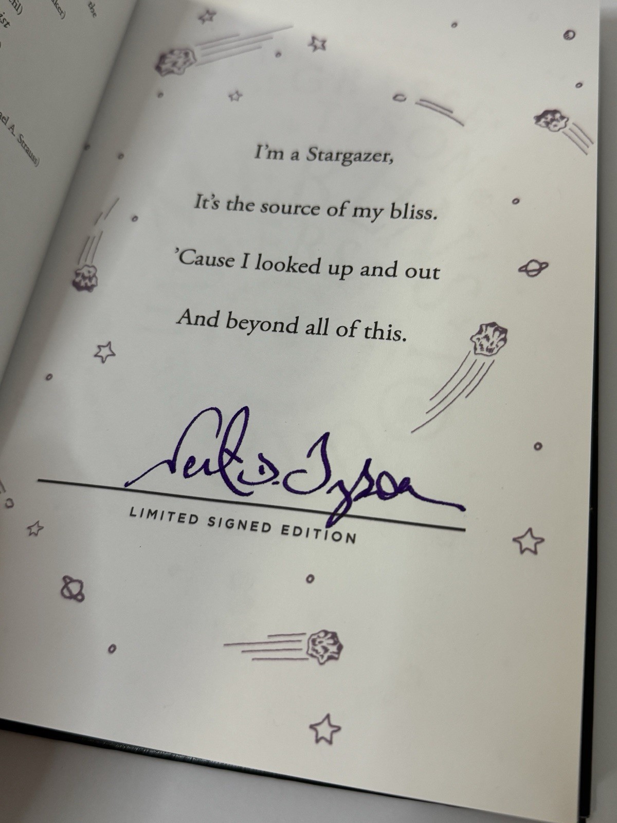 Neil deGrasse Tyson Signed Merlin’s Tour of the Universe Autographed 1st Ed Book