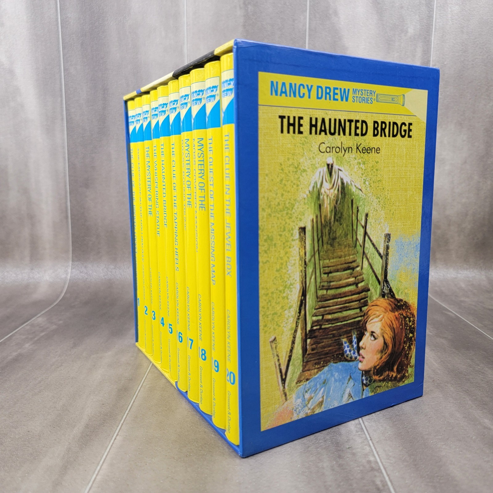 Nancy Drew Set – Books 11-20 Volumes Box Set Bundle Lot Hardcovers Illustrated