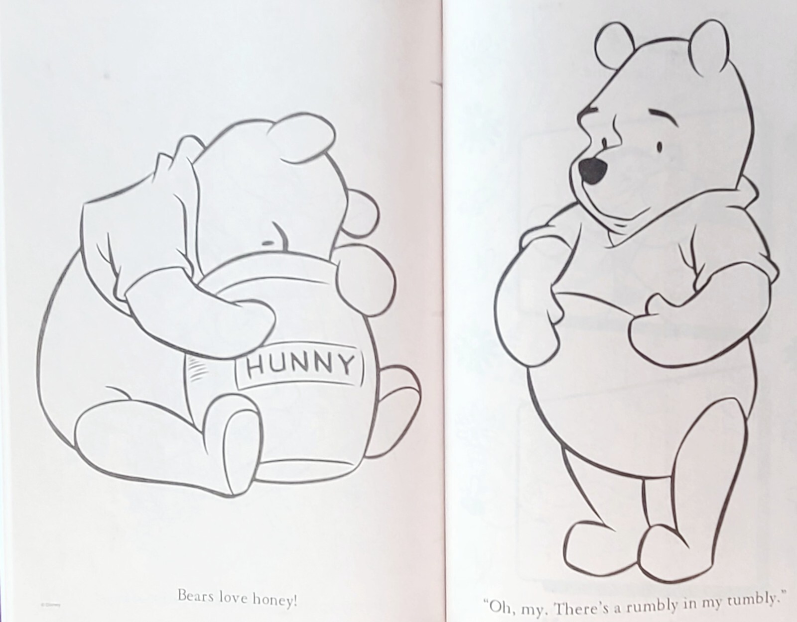 Disney Winnie The Pooh Jumbo Coloring & Activity Book Tear/Share Pages NEW!
