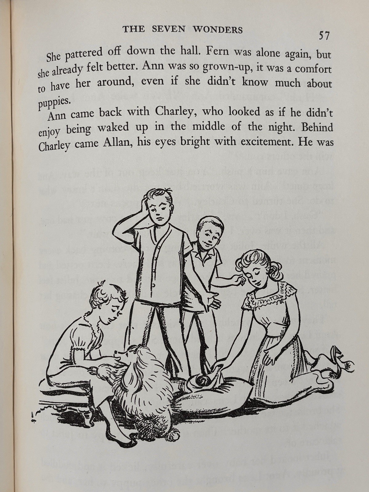 The Green Poodles By Charlotte Baker~1956 TRUE First Edition/First Printing HCDJ