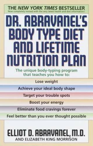 Dr. Abravanel’s Body Type Diet and Lifetime Nutrition Plan – Paperback – GOOD