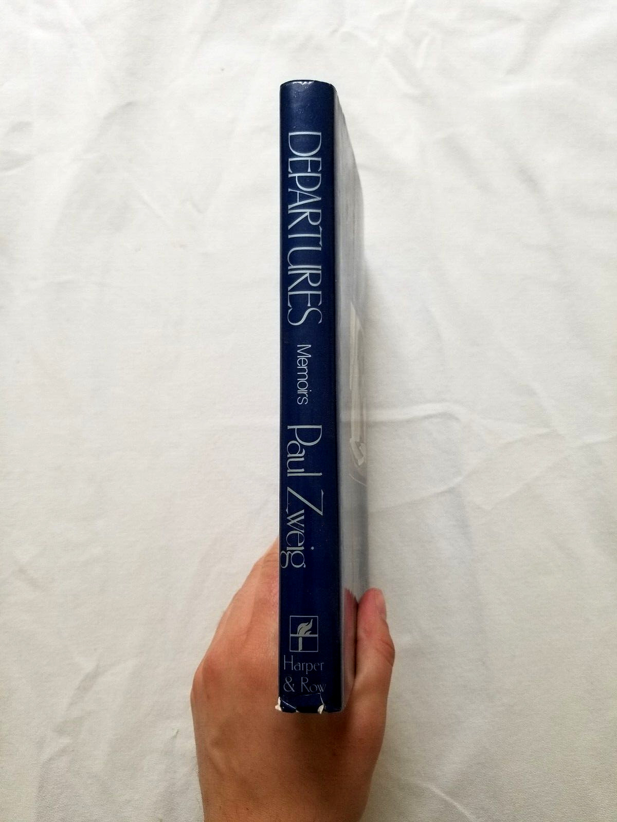 Departures Memoir by Paul Zweig Hardcover Dustjacket FIRST EDITION Jewish Paris