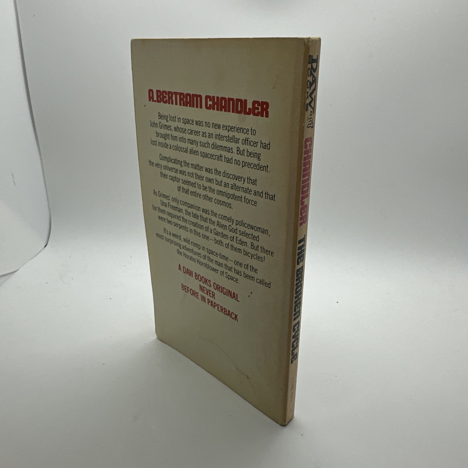 DAW # UE1496 THE BROKEN CYCLE – a John Grimes story, A Bertram Chandler