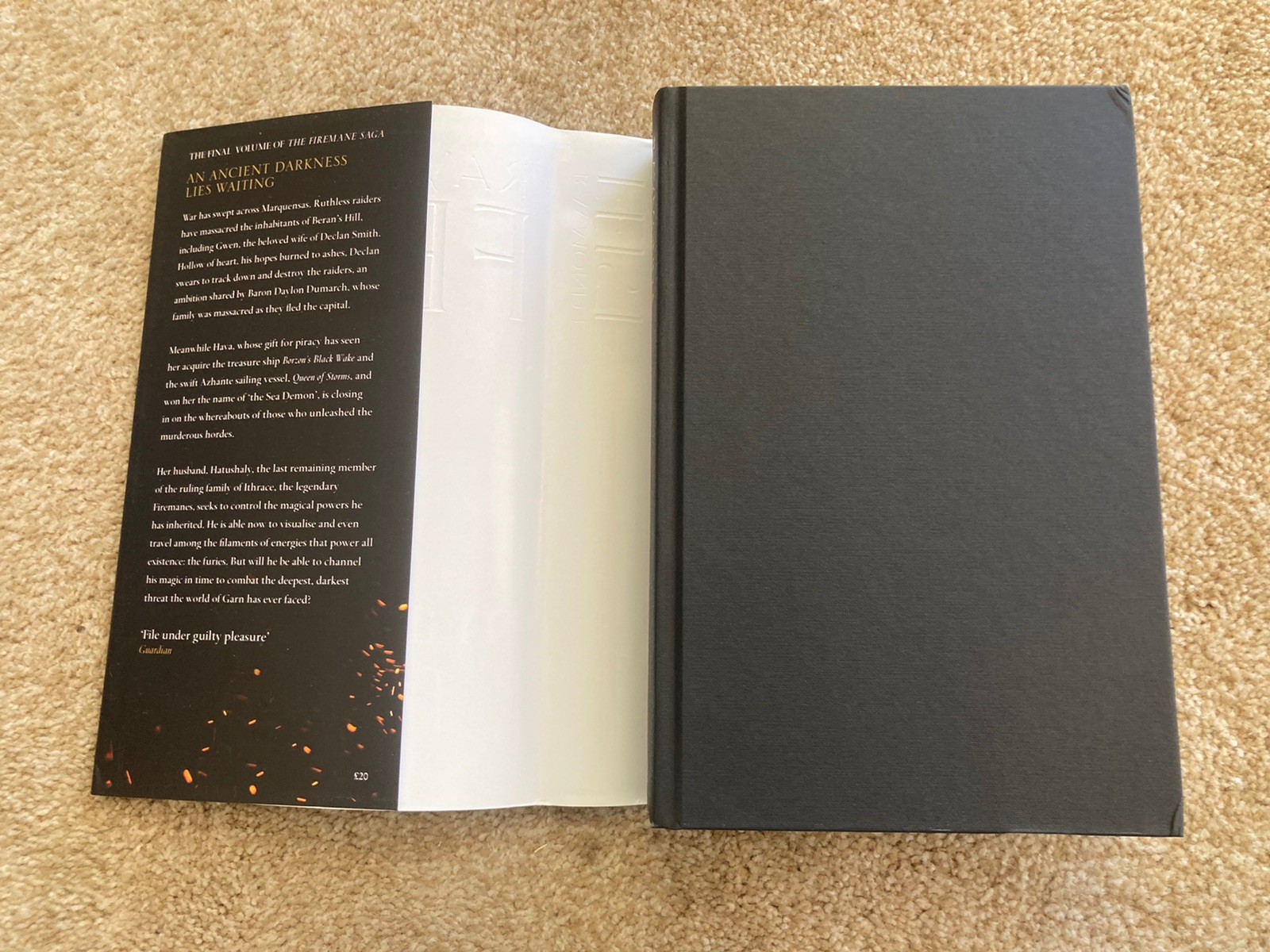 Master of Furies – Raymond Feist 1st Edition /Print Hardcover 2022 SIGNED!! 🔥