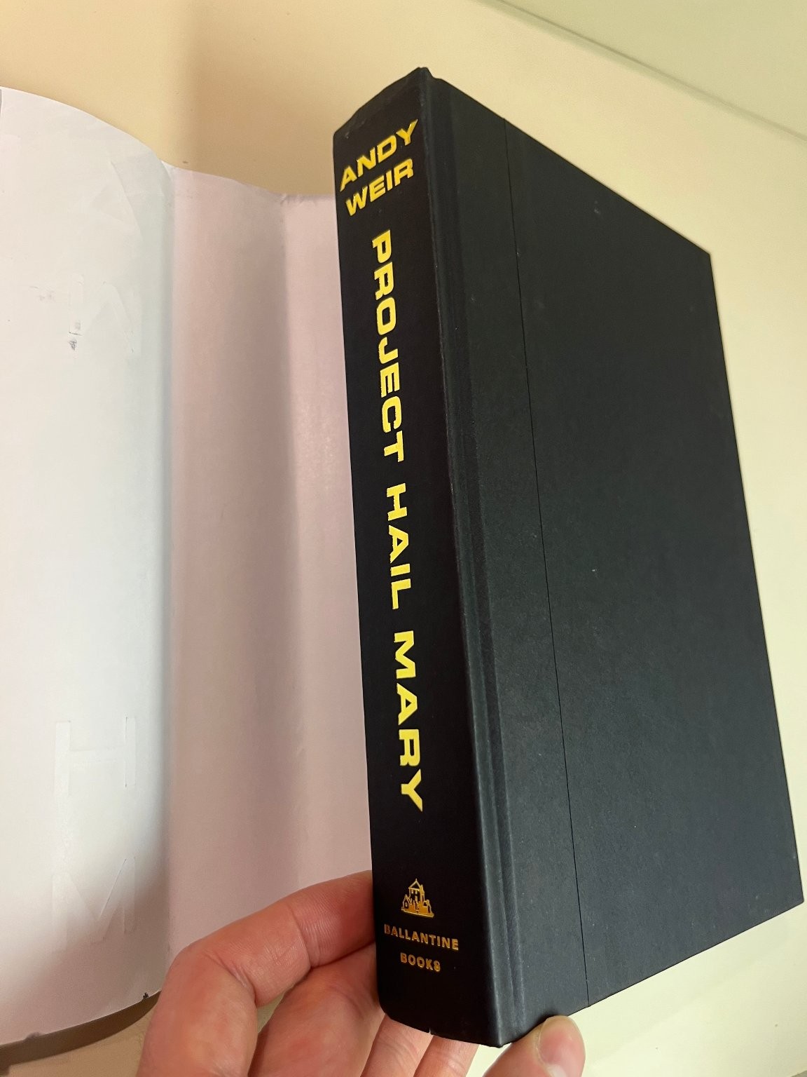 Project Hail Mary, Andy Weir, 2021 Stated First Edition / Printing, Hardcover DJ