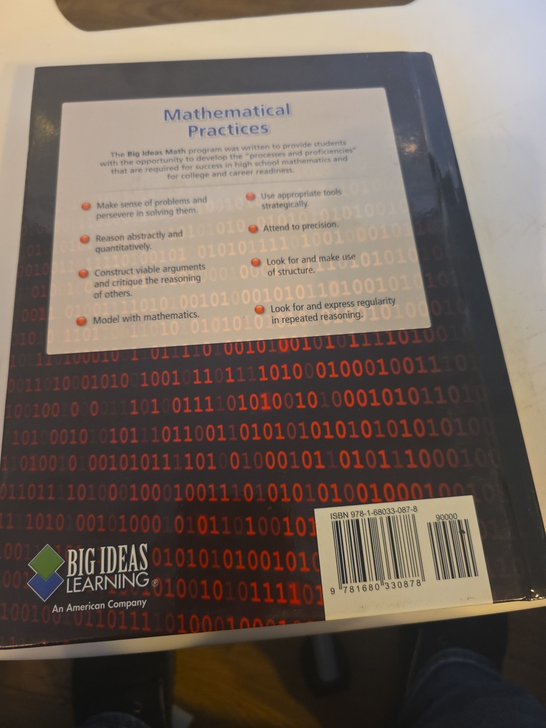 Big Ideas Math Integrated I 2 3 by Larson (2016, Hardcover) Lot Of 3 Books Math
