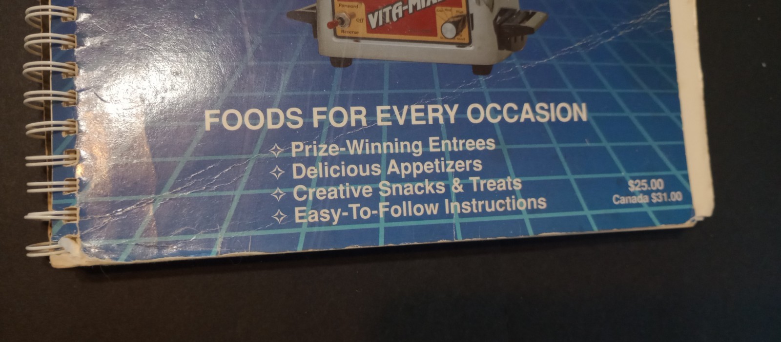 The Versatile Vita-Mix Recipe Book Vitamix Foods for Every Occasion 1989 Health