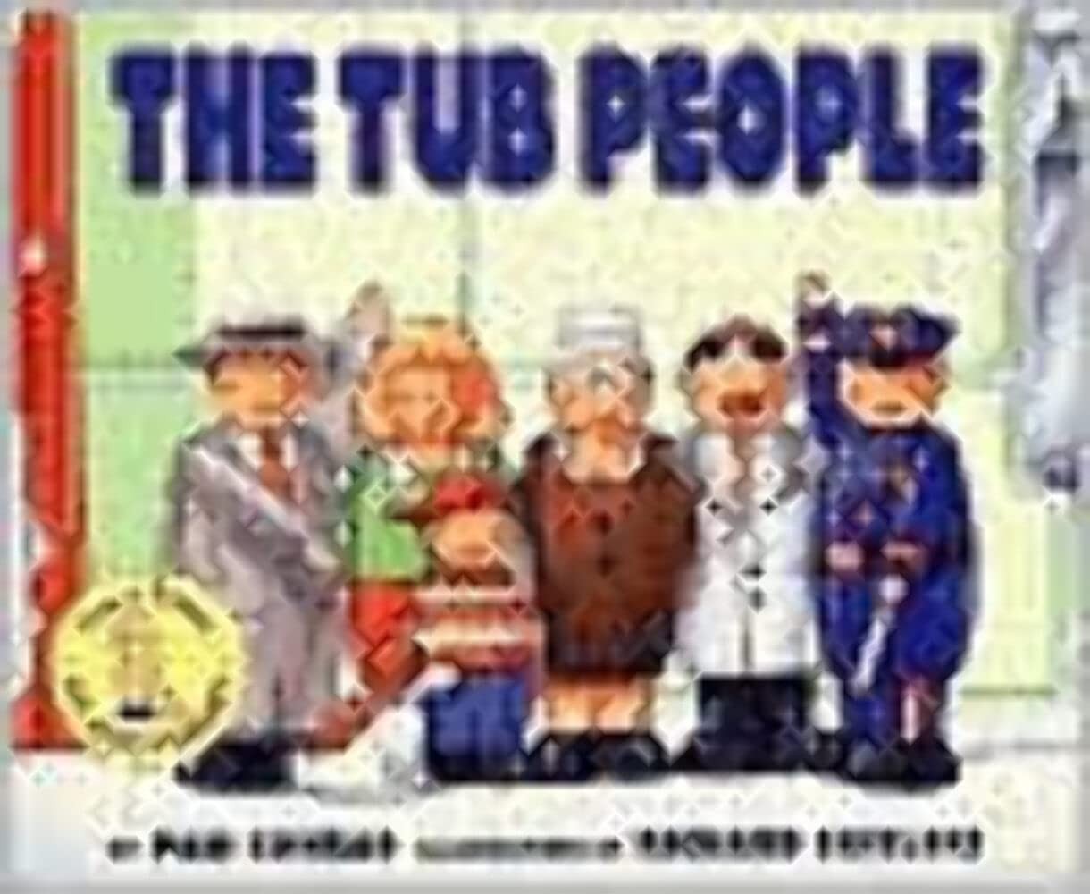 The Tub People: A Picture Book About a Wooden Toy Family and Bath Play for K…