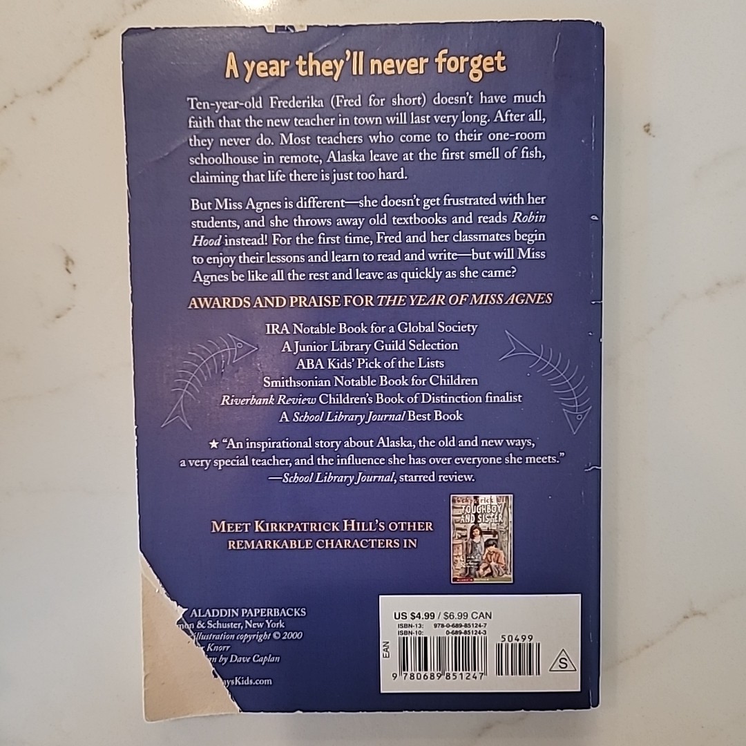 Year of Miss Agnes by Kirkpatrick Hill (2002, Mass Market)