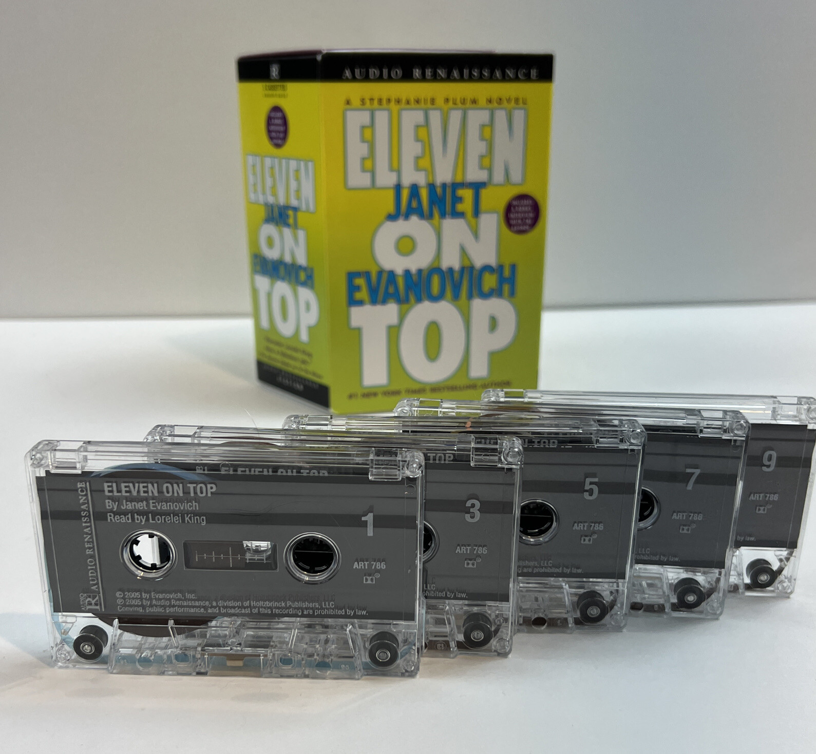 Eleven On Top ~ By JANET EVANOVICH ~ Audio book on Cassette Tapes